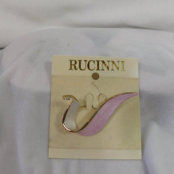 Ladies Rucinni Brooch - Picture 3 of 3